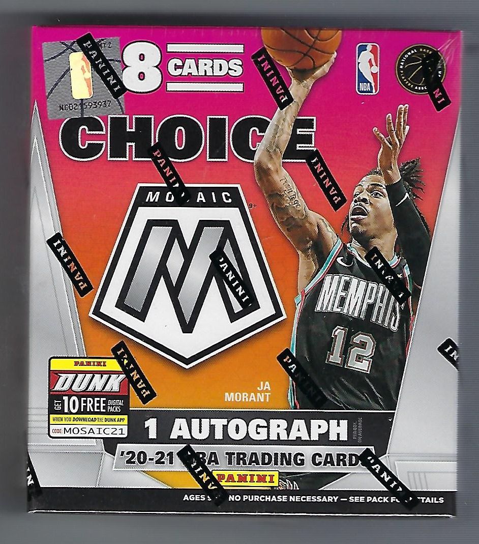 NBA 2020-2021 CLEARLY BOX 新品未開封 2020-2021 Panini Prizm NBA Basketball Mega Box Factory Sealed PINK